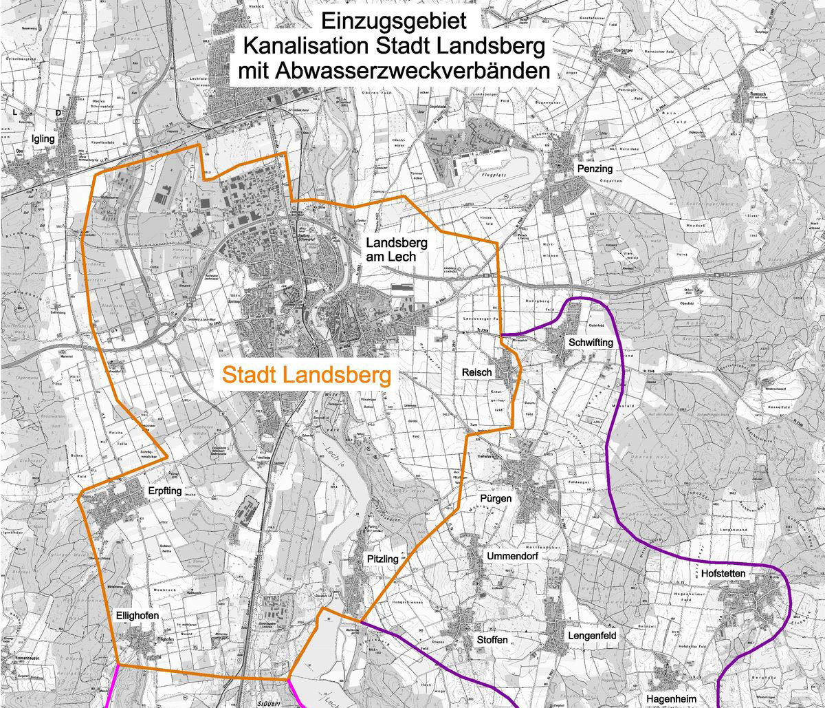Netzgebiet Kanal
