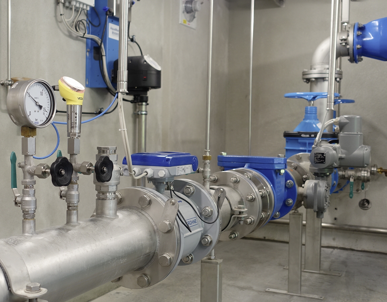 07.10.2024 - Druck- und Durchflussmessungen im Trinkwassernetz