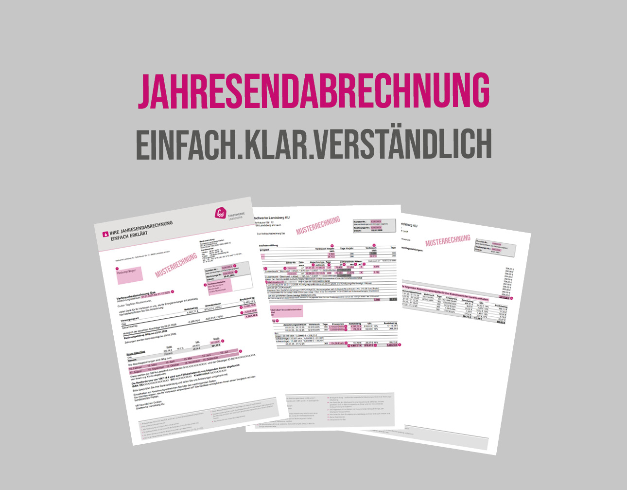 12.01.2026 - Infos zur Jahresendabrechnung Strom &amp; Gas