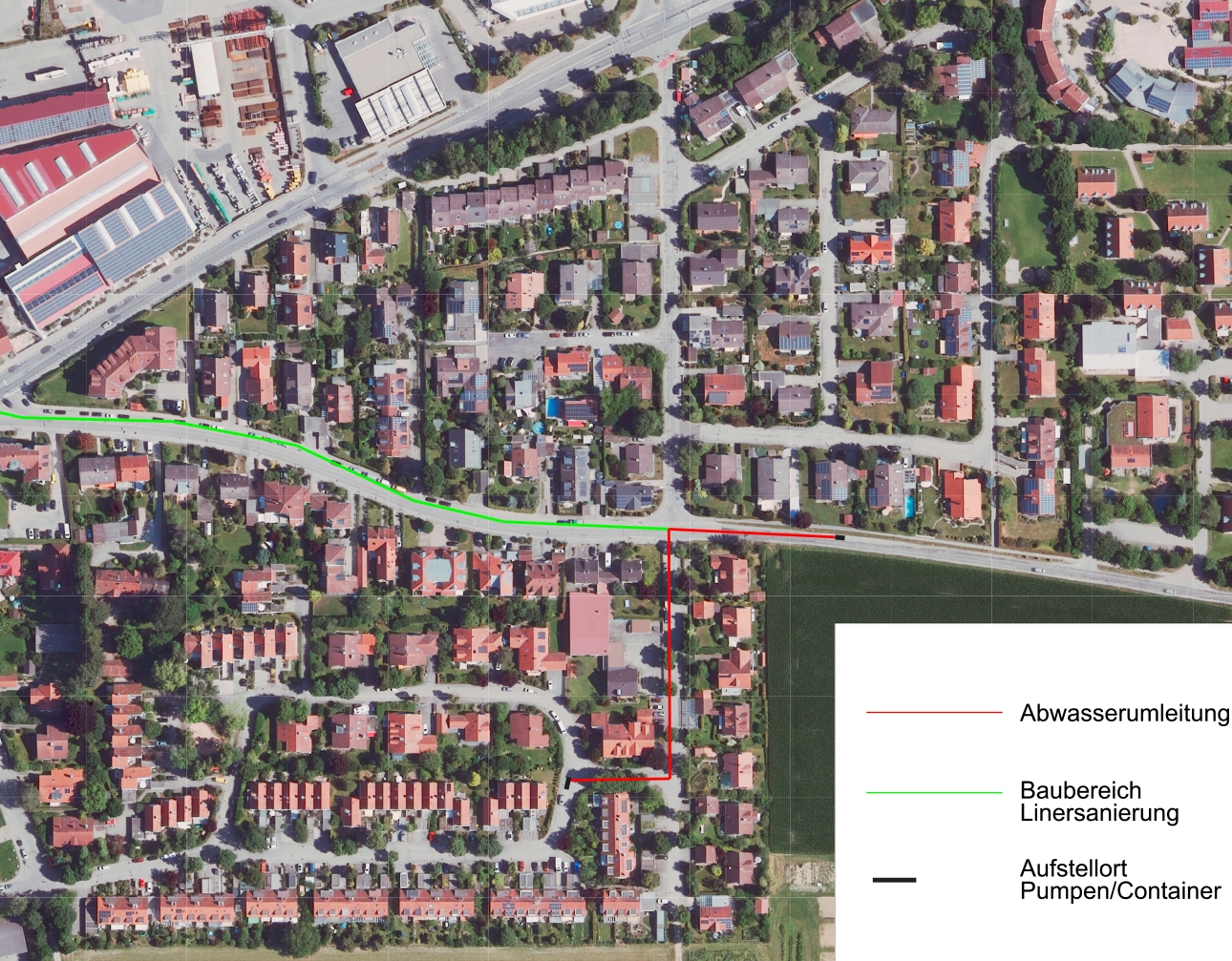 17.07.2024 - Baustelleninformation: Sanierung Mischwasserkanal Schwiftinger Straße